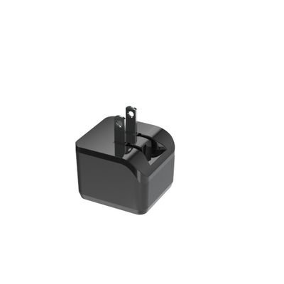 Dual USB Flip 5V3.4A American Charger Adapter With Foldable Prong